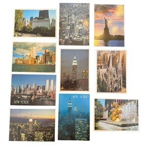 New York City 10 Piece Vintage Postcard Collection